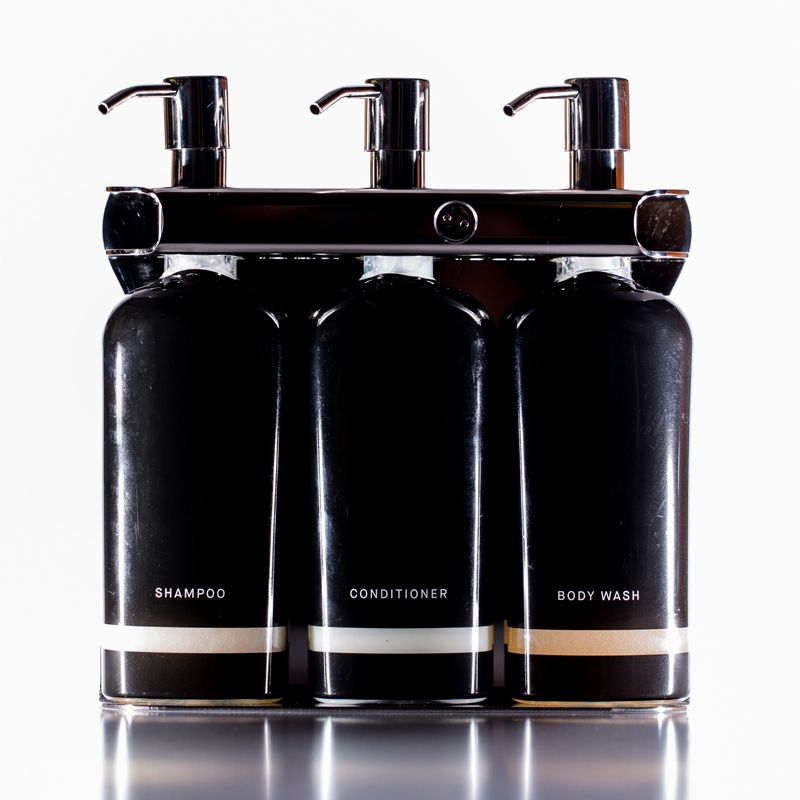 Aquamenities Hotel Shampoo and Conditioner Dispenser