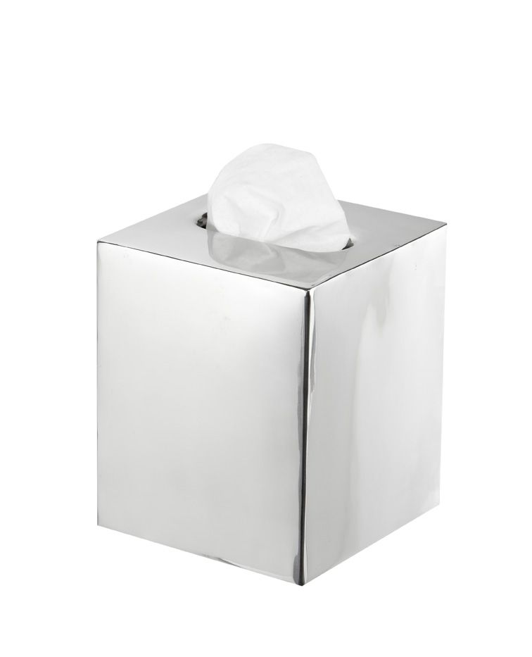 Boutique tissue shop box holder