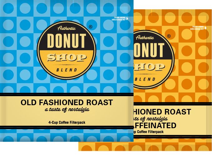 Donut Shop 4 Cup Filter Pouches Hotel Amenities