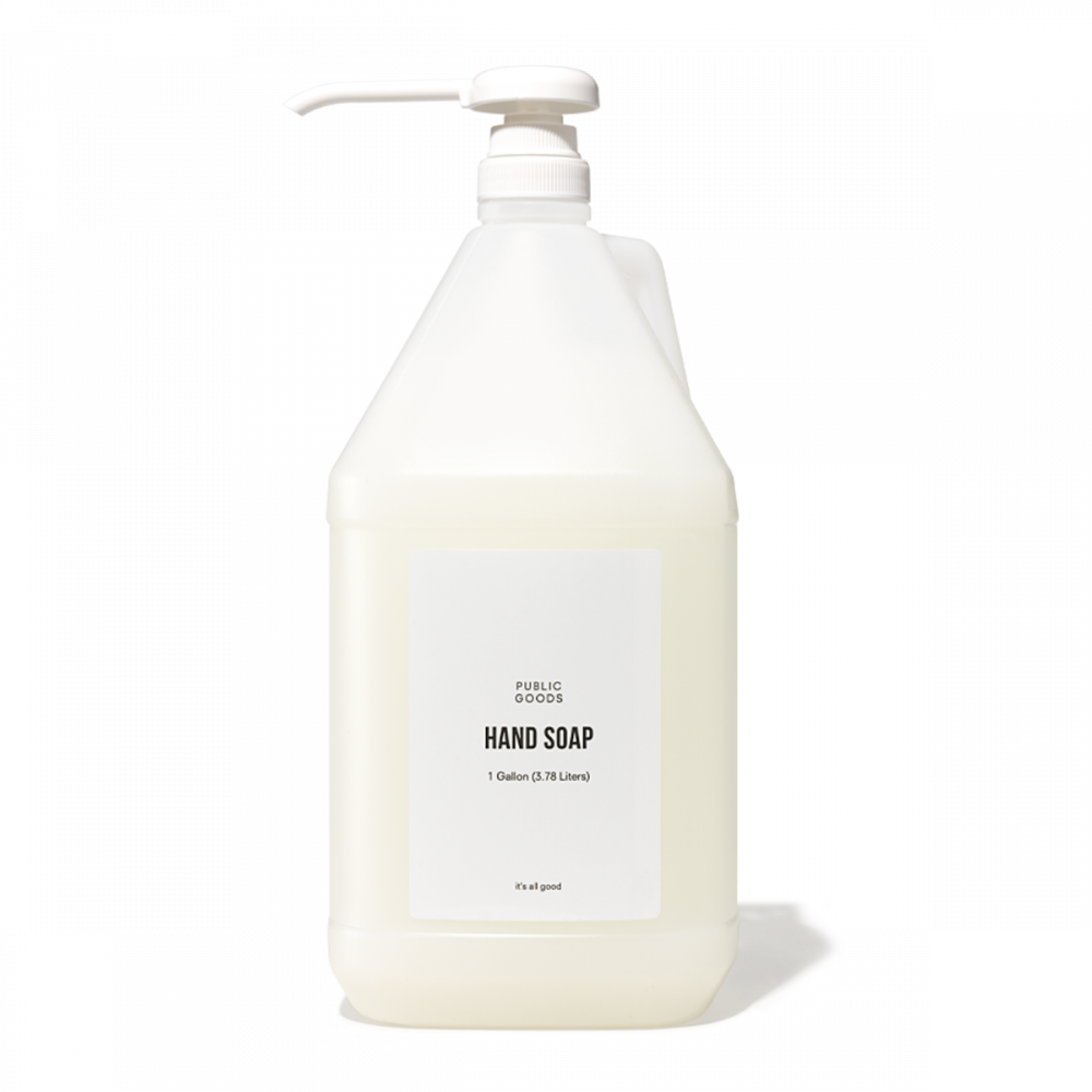 PUBLIC GOODS Hand Soap Gallon Sized Refill 128 fl oz- Amenity Supplies