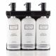 Aquamenities Triple Fixture Black PVD with Beekman Fresh Air Bottles