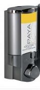 Paya AVIVA I Amenity Dispenser Satin Silver Chrome
