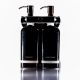 Aquamenities Double Amenity Station Fixture - Black Bottles