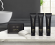 Infuse Lavender Mint Sample Kit: Black Tubes -1oz Shampoo, Conditioner, Shower Gel, Lotion, Bar Soap