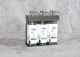 SOLera Dispenser Satin Silver 3-Chamber Oval Bottle - Dove