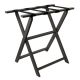 Luggage Rack Tall - Eco Poly Dark Grey with 4 Black Nylon Straps