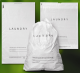 Bio-Enhanced Laundry Bags - Tear Tape 14x24