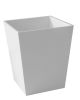 Spa White Melamine Collection - Wastebasket 6 Quart 3/case